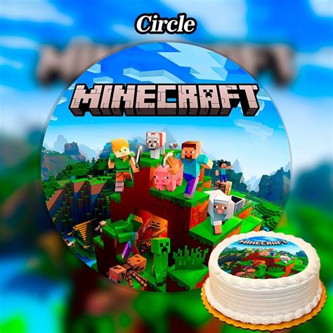Minecraft Cake Toppers