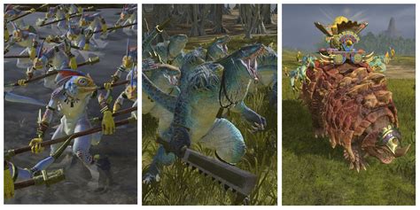 All Lizardmen Units In Total War: Warhammer 3, Ranked