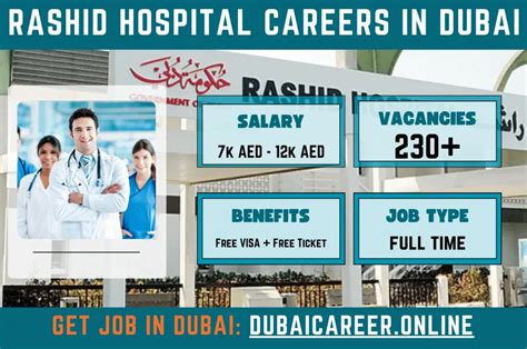 Dubai Healthcare Careers for Freshers: Apply Now to Rashid Hospital ...