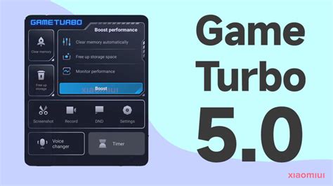 Xiaomi Game Turbo 5.0 August Update — Download and update now! - xiaomiui