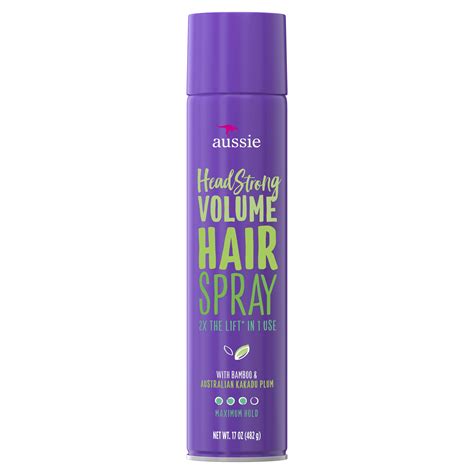 Aussie Headstrong Volume Hairspray, Maximum Hold, 17 oz - Walmart.com - Walmart.com