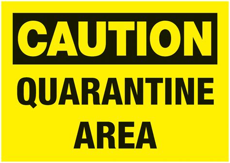 Quarantine Sign Printable