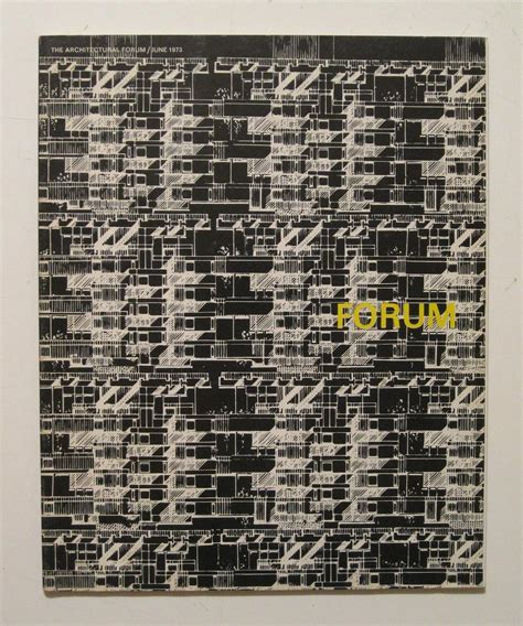 1973 Drawings of PAUL RUDOLPH Interview ARCHITECTURAL FORUM BRUTALISM DESIGN | #1781407050