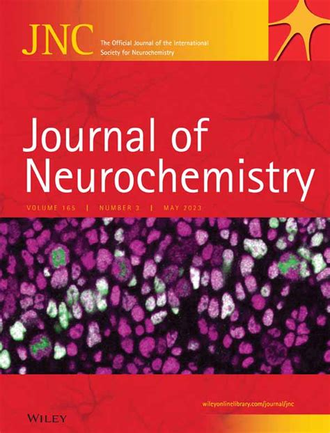 Journal of Neurochemistry: Vol 165, No 3