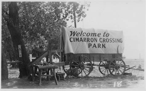 Cimarron Crossing Park, Cimarron, Kansas - Kansas Memory - Kansas Historical Society