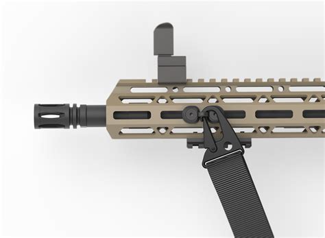 M-LOK Sling Attachment Adapter, M-LOK Sling Mount(Fixed loop) – Tough Tactical Tools