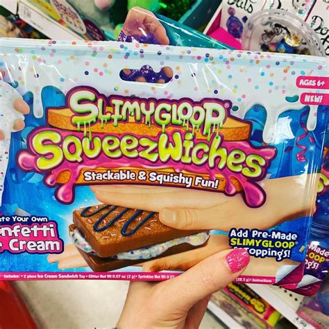 Toy Caboodle on Instagram: “Finally found these Slimygloop Squeezwiches 🙌🏻 @horizongroupusa ...