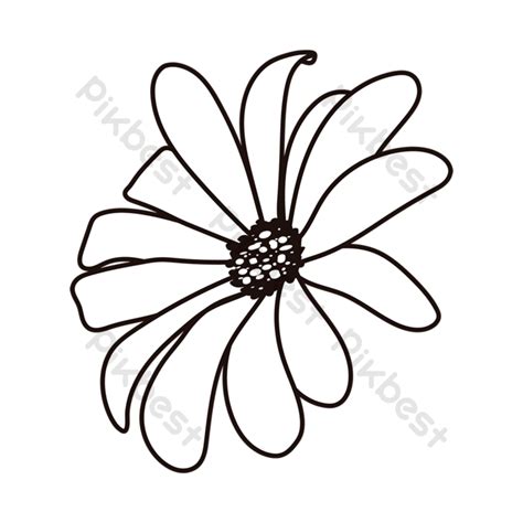 Flower Clipart Images Black And White | Best Flower Site