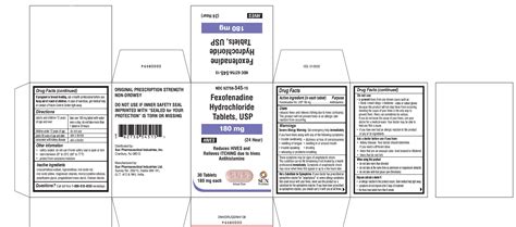 Fexofenadine Hydrochloride Tablets, USP