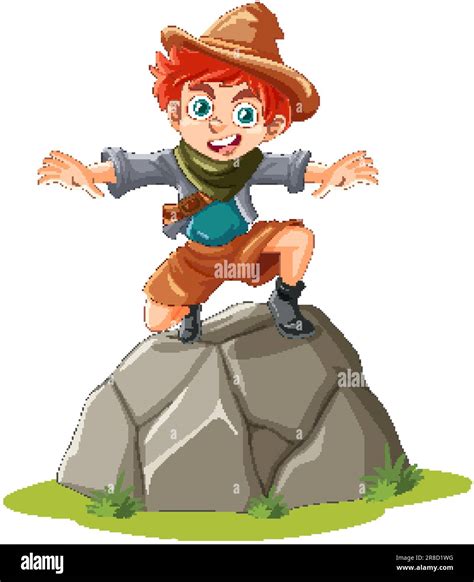 Game adventure fantasy cartoon character illustration Stock Vector Image & Art - Alamy