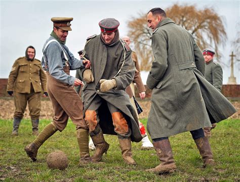 Christmas Truce 1914 Football Match