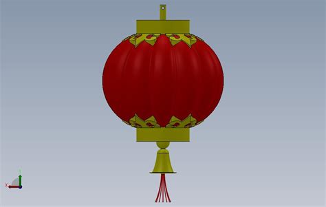 灯笼_SOLIDWORKS 2010_模型图纸免费下载 – 懒石网