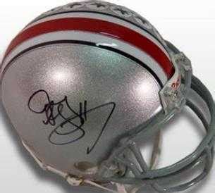 Joey Galloway autographed Mini Helmet (Ohio State Buckeyes)