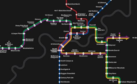 Michael Abenojar - Edmonton LRT System Maps