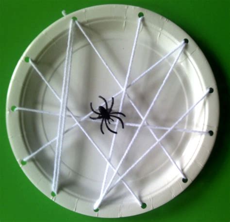 Crafts For Preschoolers: Paper Plate Spider Web | Halloween preschool, Preschool crafts fall ...