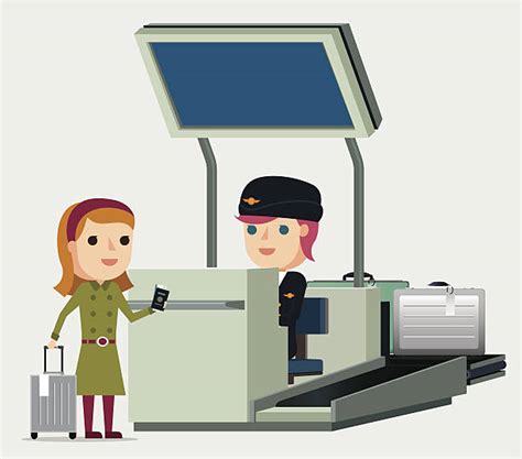 Royalty Free Airport Counter Clip Art, Vector Images & Illustrations - iStock