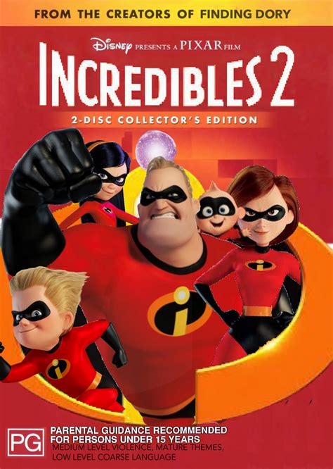 Incredibles 2 2005 style AUS DVD cover by LachStarYT on DeviantArt