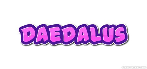 Daedalus Logo | Free Name Design Tool from Flaming Text