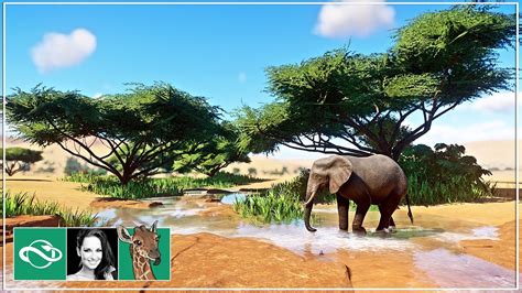 🦒 African Elephant Habitat | Wildlife Park | Speed Build | Planet Zoo | Inama Zoo | Ep. 2 ...