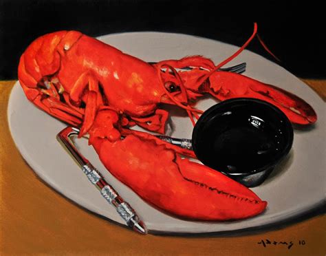 Mark Adams Studio: "Lobster with drawn butter"