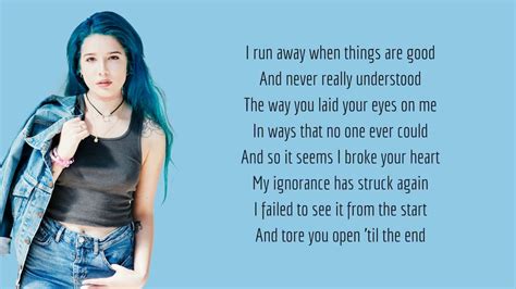 Sorry halsey lyrics meaning - dareloapt