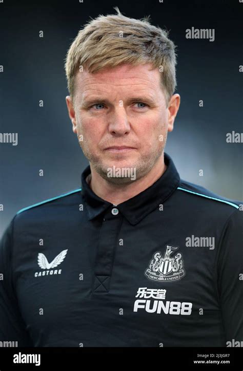 EDDIE HOWE, NEWCASTLE UNITED FC MANAGER, 2022 Stock Photo - Alamy