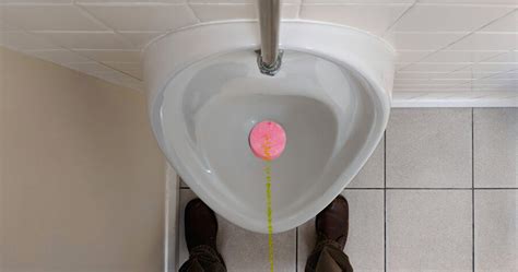 Drunk Guy No-Scopes Urinal Cake