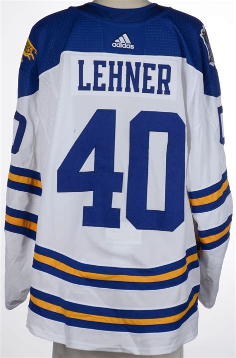 Robin Lehner Buffalo Sabres Game-Worn 2018 NHL Winter Classic Jersey - NHL Auctions