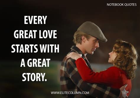 16 Notebook Quotes That Will Make You Fall In Love Again | EliteColumn