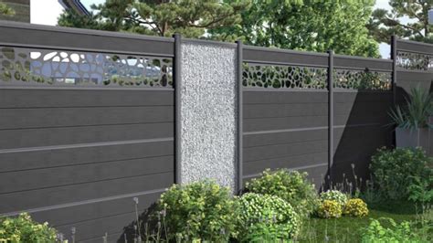 Wpc Fence Set/ Garden Fence Wpc/ Waterproof Trellis Aluminium Frame ...