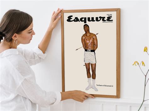 The Passion of Muhammad Ali Poster Esquire Magazine Cover - Etsy