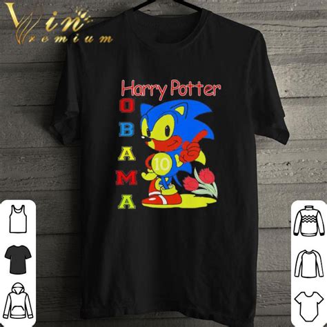 Harry potter Obama Sonic shirt hoodie, sweatshirt, longsleeve tee