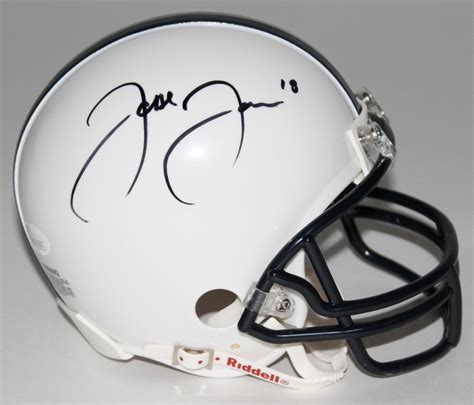 Jesse James Signed Penn State Nittany Lions Mini-Helmet (JSA COA ...