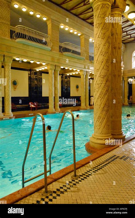 GELLERT THERMAL BATHS. BUDAPEST, HUNGARY Stock Photo - Alamy