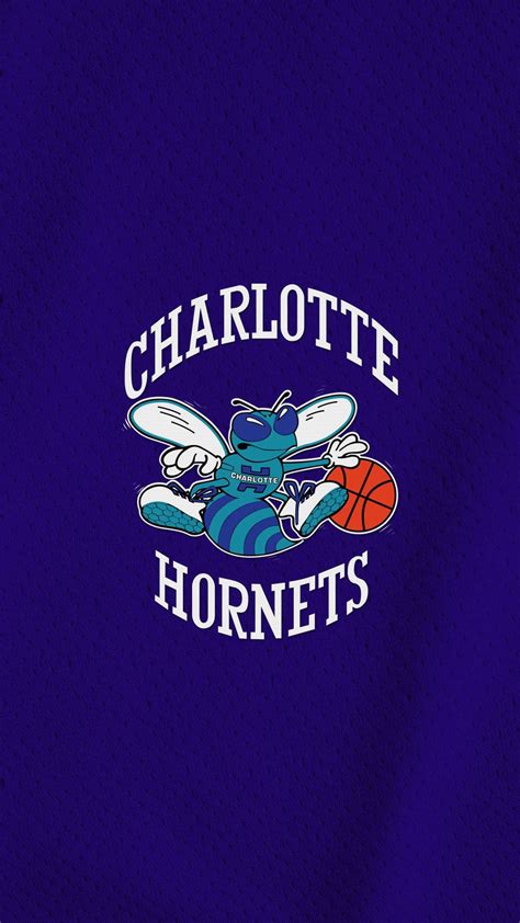 Download Charlotte Hornets Old Logo Wallpaper | Wallpapers.com