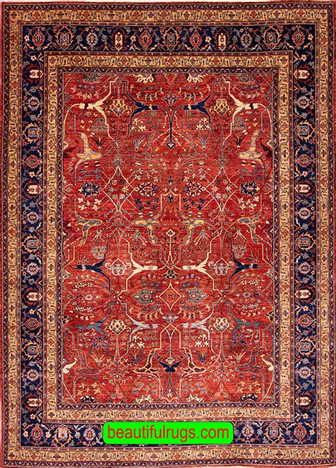 Serapi Rug | Orange Red Rug | Rug Sale | Beautiful Rugs Chicago