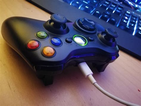 Modded an Xbox 360 controller to use a USB-C port. : r/techsupportmacgyver