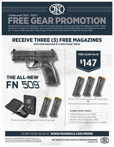 FN 509 Magazine Promotion - Hyatt Guns