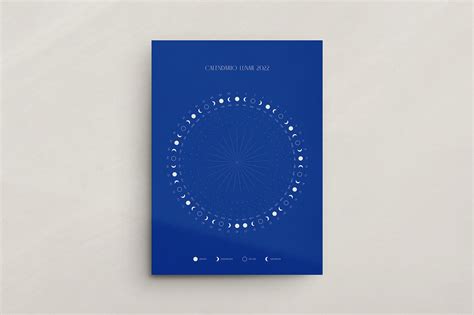 Calendario Lunar on Behance