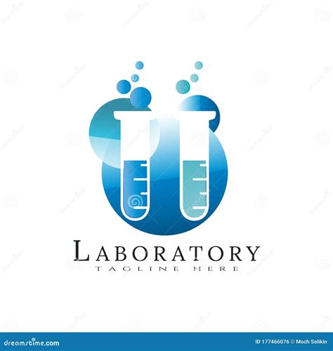 Laboratory Logo Design, Medical Lab Icon Stock Vector - Illustration of application, studio ...