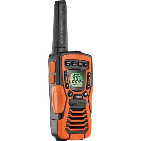 Cobra Rugged 37-Mile 2-Way Radio - Walkie Talkies - Waterproof with Built-in NOAA Weather ...