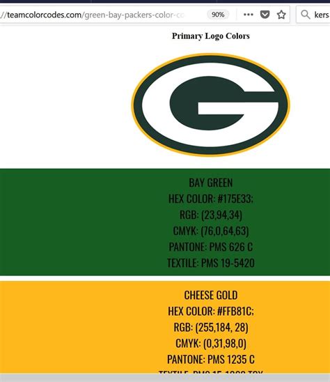 Green Bay Packers Colors - Effy Moom