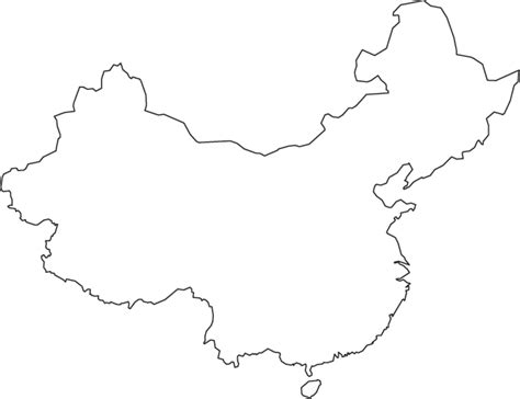 China Maps & Facts | China map, Map outline, Map tattoos