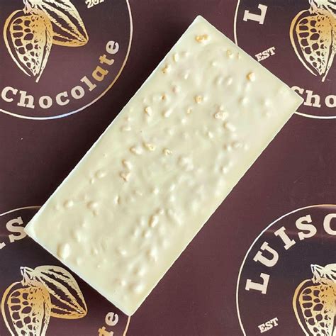 White Chocolate with Honeycomb 100g Bar | Luisco Chocolate