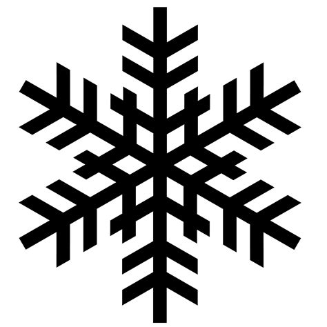 snowflake silhouettes | To download the snowflake silhouettes and other files below, simply ...