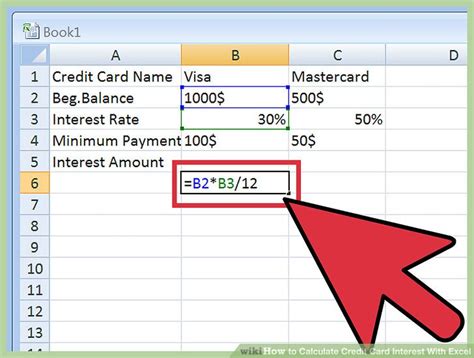 3 Ways to Calculate Credit Card Interest With Excel - wikiHow