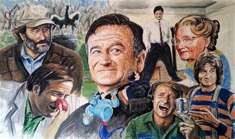 Robin Williams Tribute Painting by Dylan Ross - Fine Art America