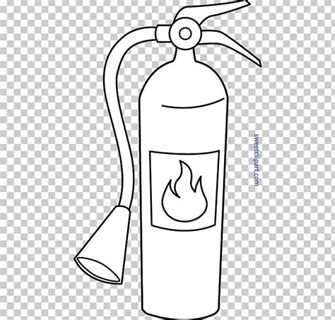 FIRE EXTINGUISHER CLIPART BLACK AND WHITE - 88px Image #5