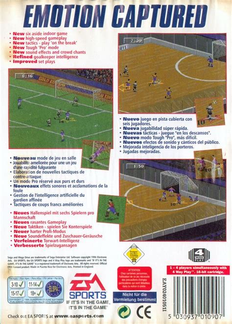 FIFA Soccer 97 cover or packaging material - MobyGames