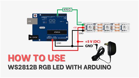 How to use WS2812B RGB LED with Arduino (Complete Guide)